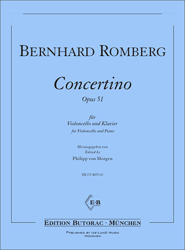 Cover - Romberg, Concertino op. 51